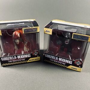 Jada Metalfigs Godzilla x Kong New Empire Kong Skar King 2.5" Die Cast Lot NEW